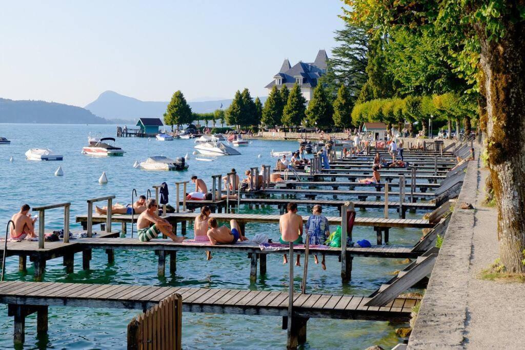 Maison 3 Chambres Au Lac D'Annecy, 30Min La Clusaz Menthon-Saint-Bernard Exteriör bild